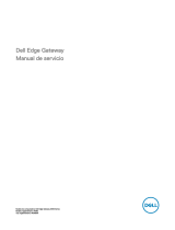 Dell Edge Gateway 3000 Series Manual de usuario