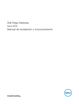 Dell Edge Gateway 5000 Guía del usuario
