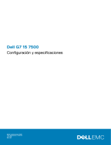 Dell G7 15 7500 Guía de inicio rápido