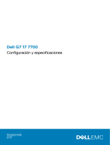 Dell G7 17 7700 Guía de inicio rápido