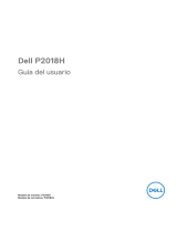 Dell P2018H Guía del usuario