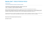 Dell P2213 Guía del usuario