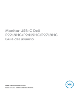 Dell P2219HC Guía del usuario