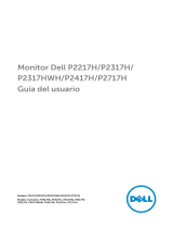 Dell P2317H Guía del usuario