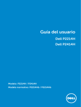 Dell P2214H Guía del usuario
