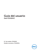 Dell P2418HZ Guía del usuario