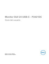Dell P2421DC Guía del usuario