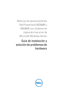 Dell PowerVault MD3600f/3620f Windows HA Cluster El manual del propietario