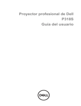Dell Professional Projector P318S Guía del usuario