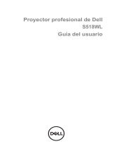 Dell Professional Projector S518WL Guía del usuario