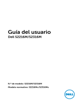 Dell S2316M Guía del usuario