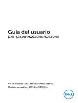 Dell S2319H Guía del usuario