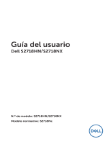 Dell S2718HN/S2718NX Guía del usuario