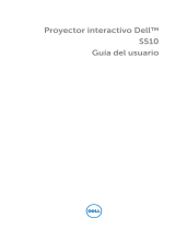 Dell S510 Interactive Projector Guía del usuario