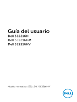 Dell SE2216H/SE2216HM Guía del usuario