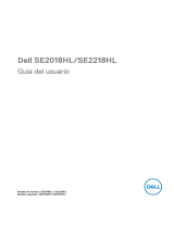 Dell SE2218HL Guía del usuario