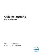 Dell SE2416HM Guía del usuario
