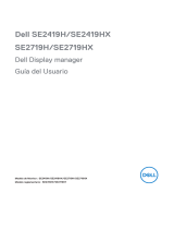 Dell SE2419H/SE2419HX Guía del usuario