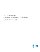Dell U2518D/U2518DX/U2518DR El manual del propietario