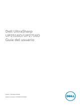 Dell UP2516D El manual del propietario