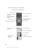 Dell Dimension 3100 El manual del propietario