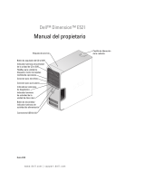 Dell Dimension E521 El manual del propietario