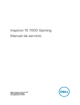 Dell Inspiron 15 Gaming 7567 Manual de usuario