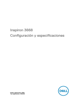 Dell Inspiron 3668 Guía de inicio rápido