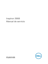 Dell Inspiron 3668 Manual de usuario