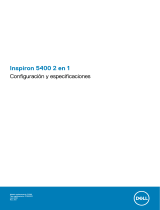 Dell Inspiron 5400 2-in-1 Guía del usuario