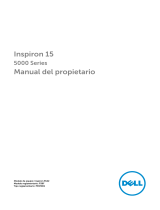 Dell Inspiron 5542 El manual del propietario