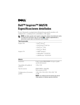 Dell Inspiron 560 Guía del usuario