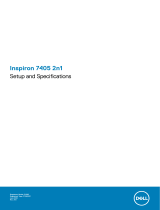 Dell Inspiron 7405 2-in-1 Guía del usuario