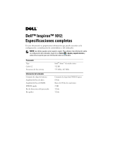 Dell Inspiron Mini 10 1012 Guía del usuario