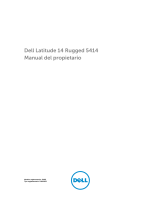 Dell Latitude 14 Rugged 5414 El manual del propietario