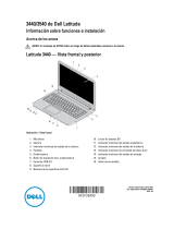 Dell Latitude 3540 Guía de inicio rápido