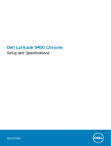 Dell Latitude 5400 Chromebook Enterprise Guía de inicio rápido