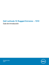 Dell Latitude 7214 Rugged Extreme Guía de inicio rápido