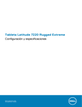Dell Latitude 7220 Rugged Extreme El manual del propietario