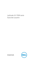 Dell Latitude 13 7350 Series Manual de usuario