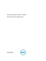 Dell Latitude E5250/5250 El manual del propietario
