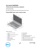 Dell Latitude E5440 Guía del usuario