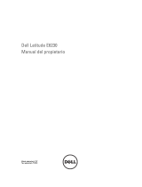 Dell Latitude E6230 El manual del propietario