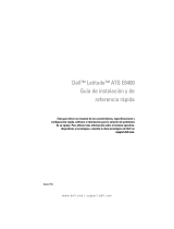 Dell Latitude E6400 ATG Guía de inicio rápido