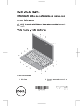 Dell Latitude E6430s Guía de inicio rápido