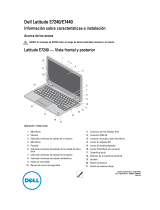 Dell Latitude E7440 Guía de inicio rápido