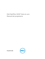 Dell OptiPlex 3240 All-in-One El manual del propietario
