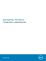 Dell OptiPlex 7070 El manual del propietario