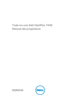 Dell OptiPlex 7440 All-In-One El manual del propietario