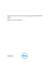 Dell OptiPlex 9020 El manual del propietario